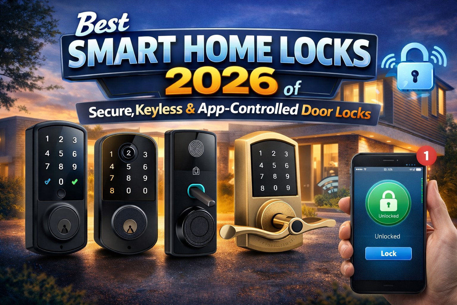 best smart home locks
