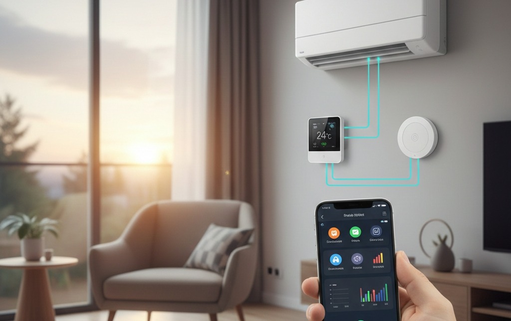 Mini-Split Thermostat for Ductless Heat Pumps best smart heating controls 