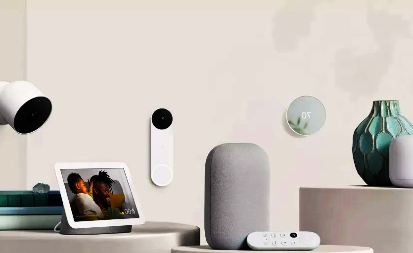 there are Comparison of Low-Cast Best Google Home Products 2026 devices are laying on table or also on wall