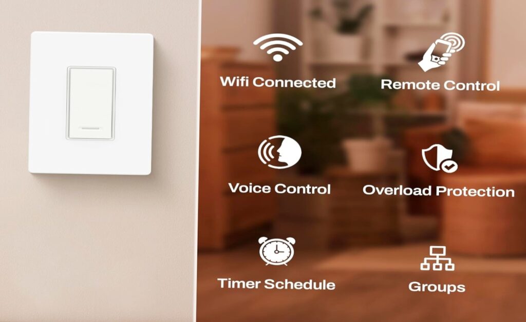 key features of smart light switch