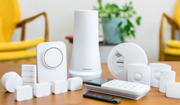 smart home gadgets on the table 