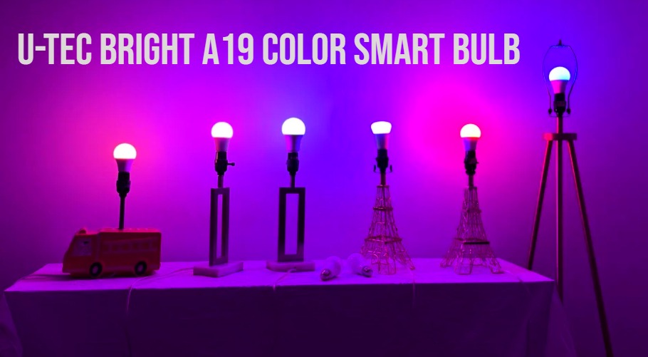 U-tec Bright A19 Color Smart Bulb (Best Color Options)