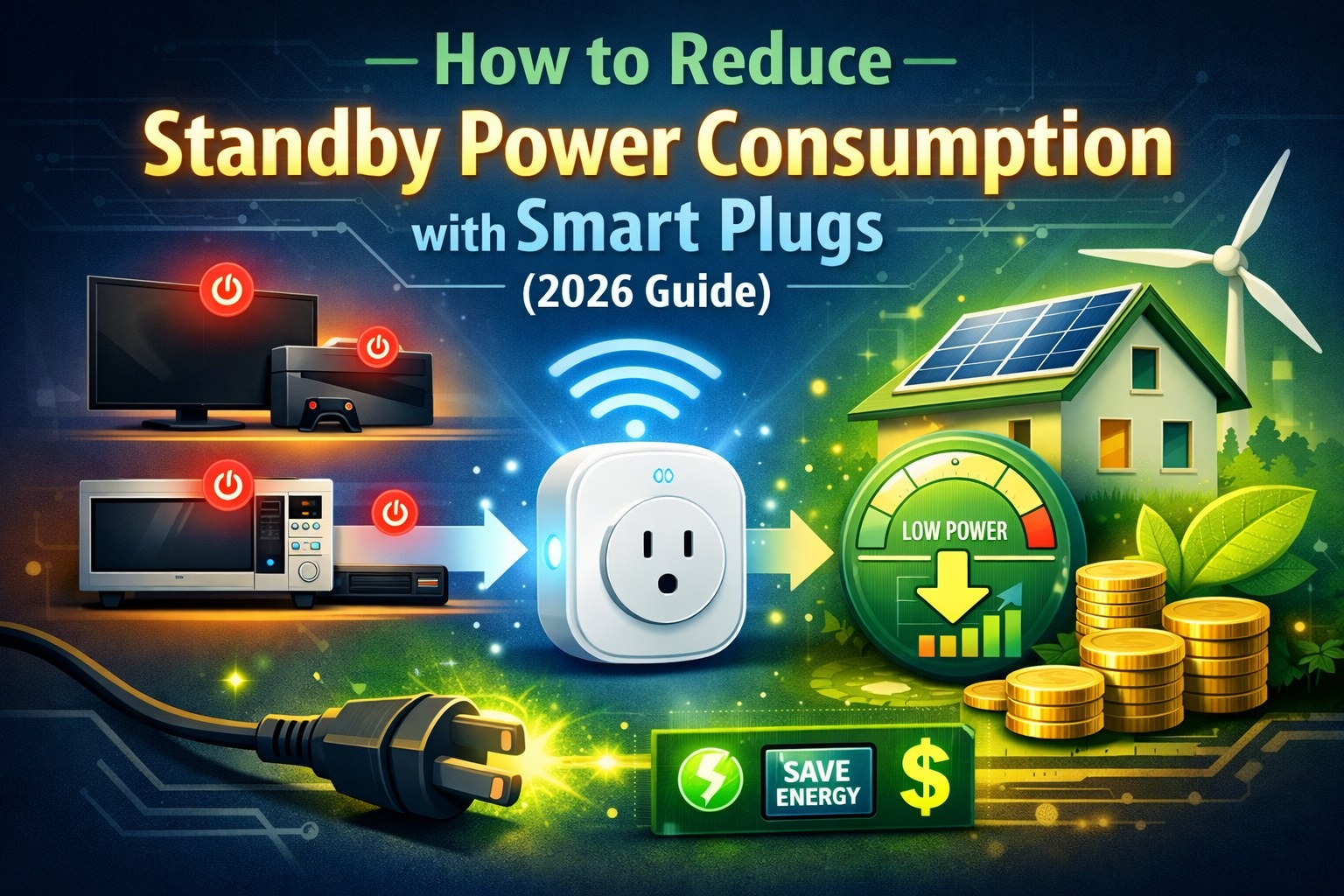 Reduce Standby Power Consumption with Smart Plugs