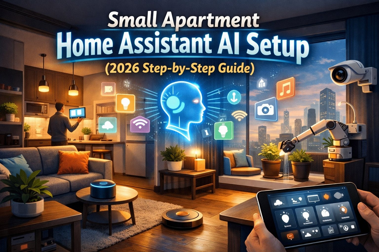 Small Apartment Home Assistant AI Setup