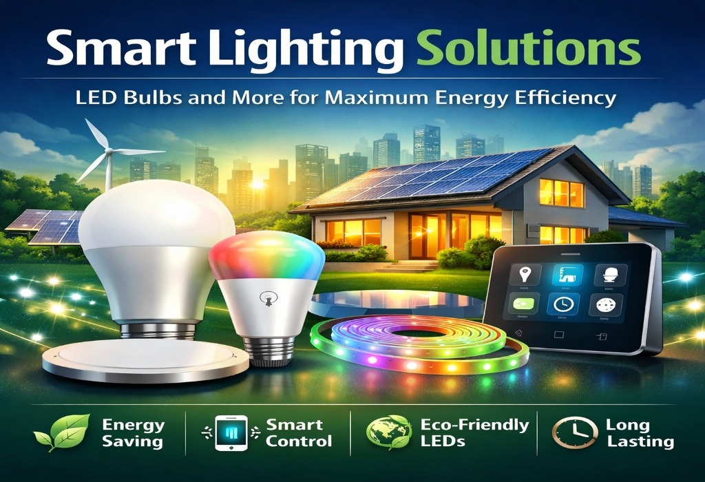 Smart Lighting Solutions: LED Bulbs and More for Maximum Energy Efficiency Energy Saving Devices