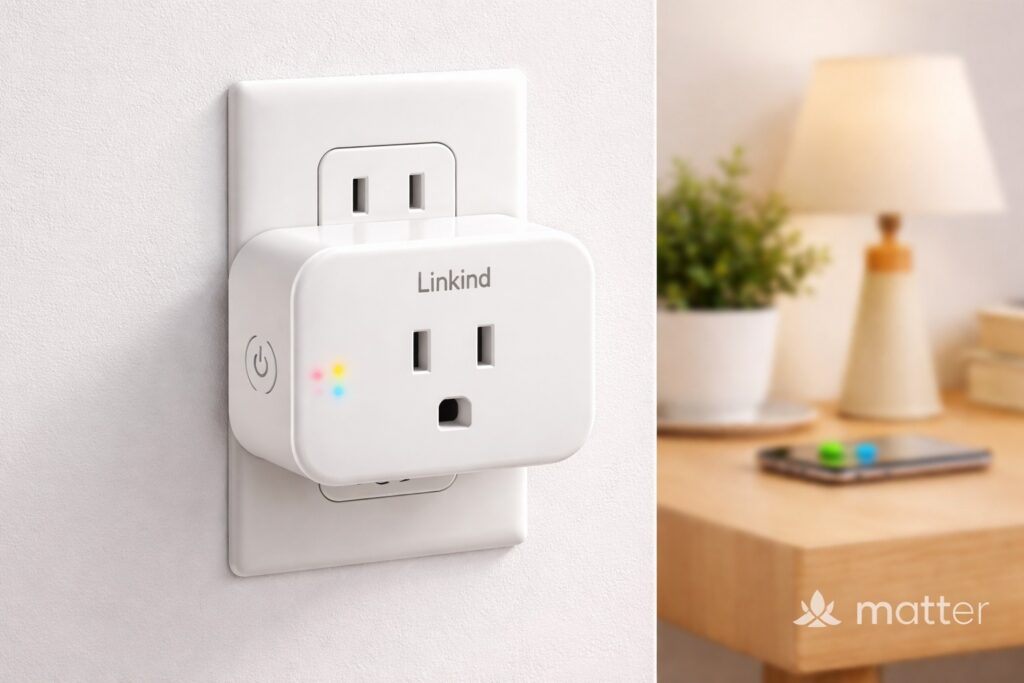 AiDot Linkind Matter Smart Plug Energy Saving Devices