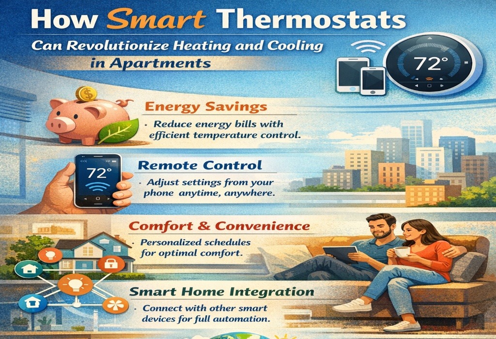 How Smart Thermostats Can Revolutionize Heating and Cooling in Apartments Energy Saving Devices