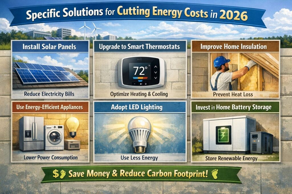 Specific Solutions for Cutting Energy Costs in 2026 How to lower your electricity bill