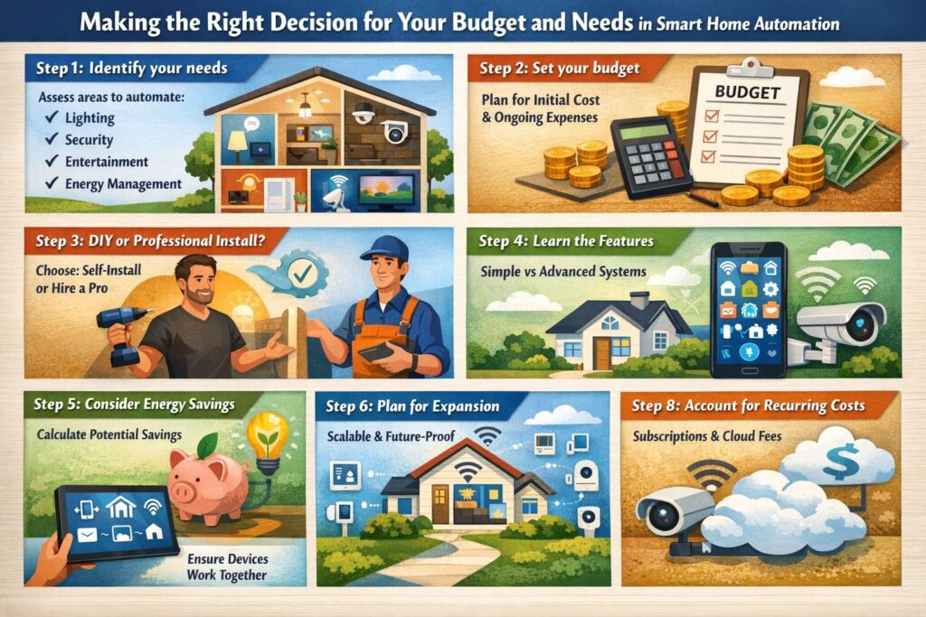 Hidden or Long-Term Costs of Smart Home Automation