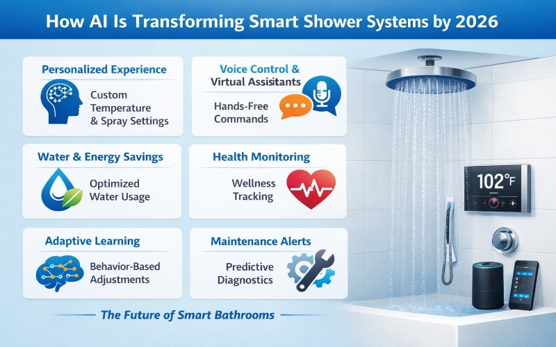 How AI Is Transforming Smart Shower Systems by 2026