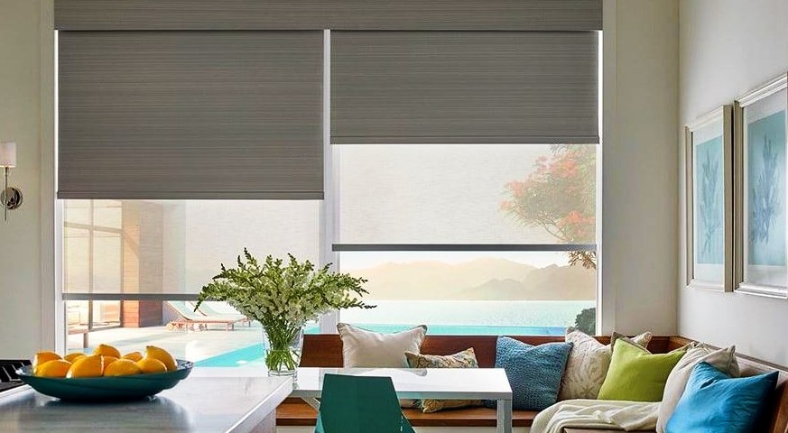 Smart Blinds for Sliding Glass Doors