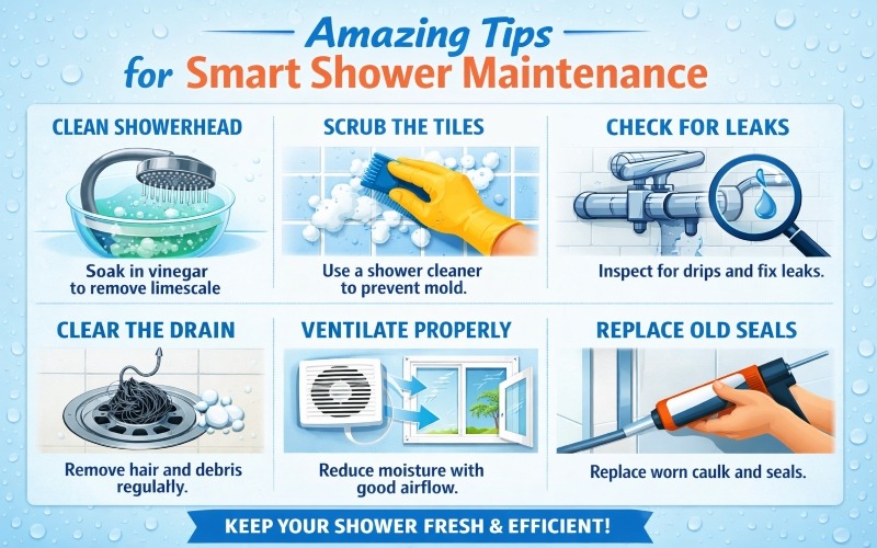 Amazing Tips for Smart Shower Maintenance