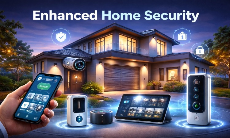 Enhanced Home Security Smart Home Technology