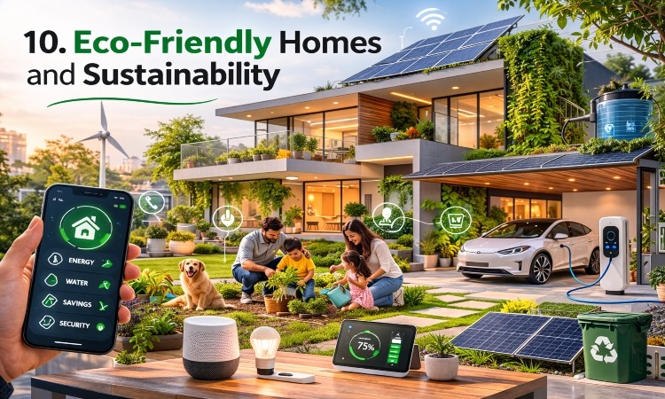 Eco-Friendly Homes and Sustainability Smart Home Technology