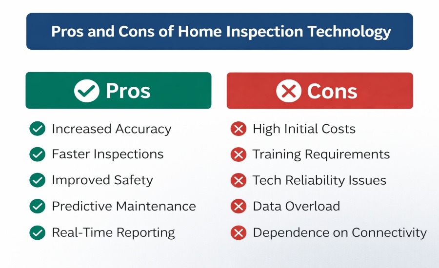 Pros and Cons of Home Inspection Technology
