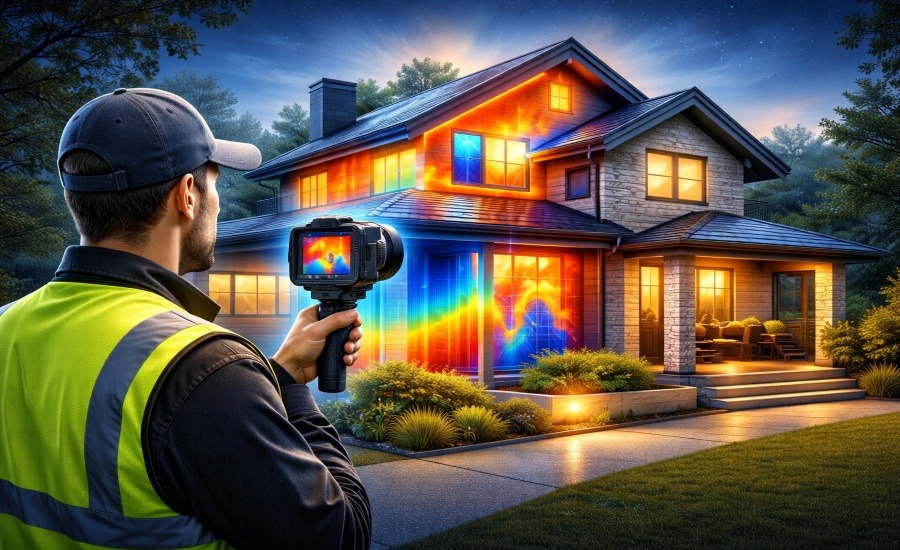 The Beauty of Thermal Imaging in Home Inspections