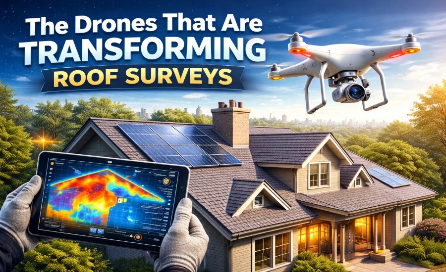 The Drones that are Transforming Roof Survey