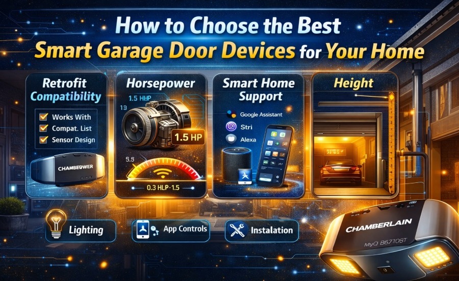 How to Choose the Best Smart Garage Door Devices for Your Home