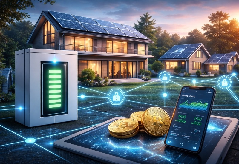 Solar, Storage, and Blockchain Integration: Energy Independence