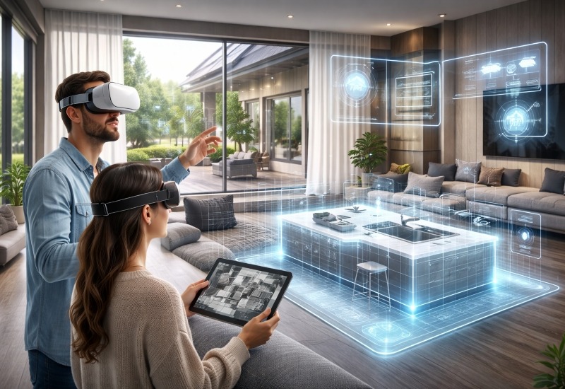 AR/VR Spaces: Designing and Interacting with Your Home in New Ways