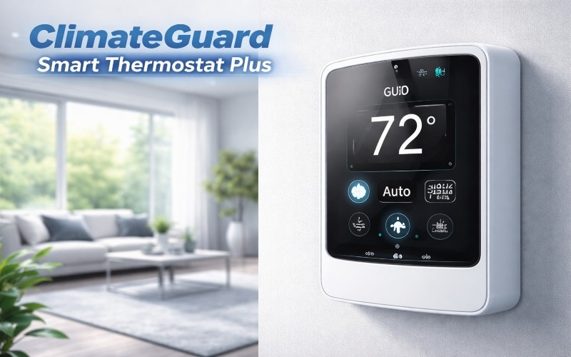ClimateGuard Smart Thermostat Plus