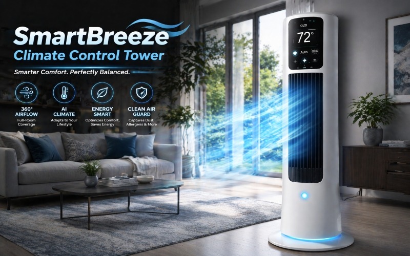 SmartBreeze Climate Control Tower