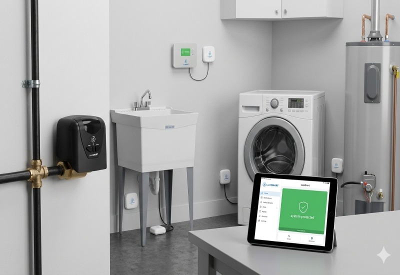 LeakSmart Whole Home System
Best DIY whole-home shut off without hiring a plumber.