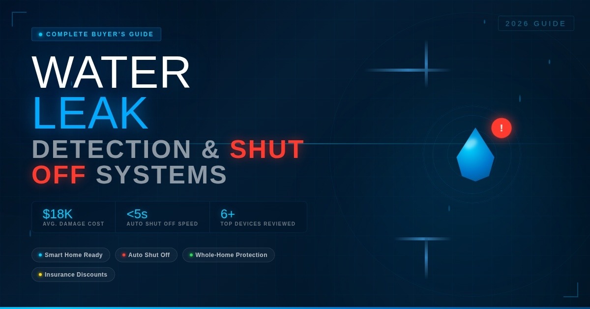 Automatic Water Leak Detection