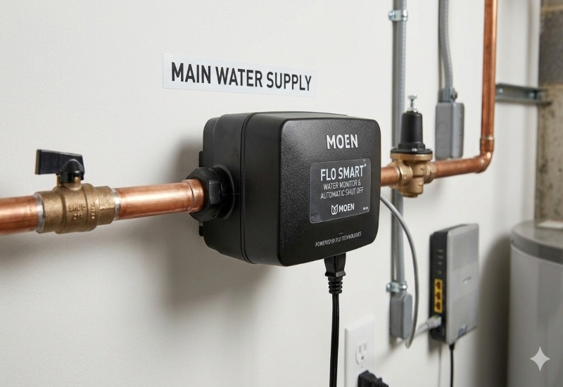Moen Flo Smart Water Monitor and Automatic Shut Off